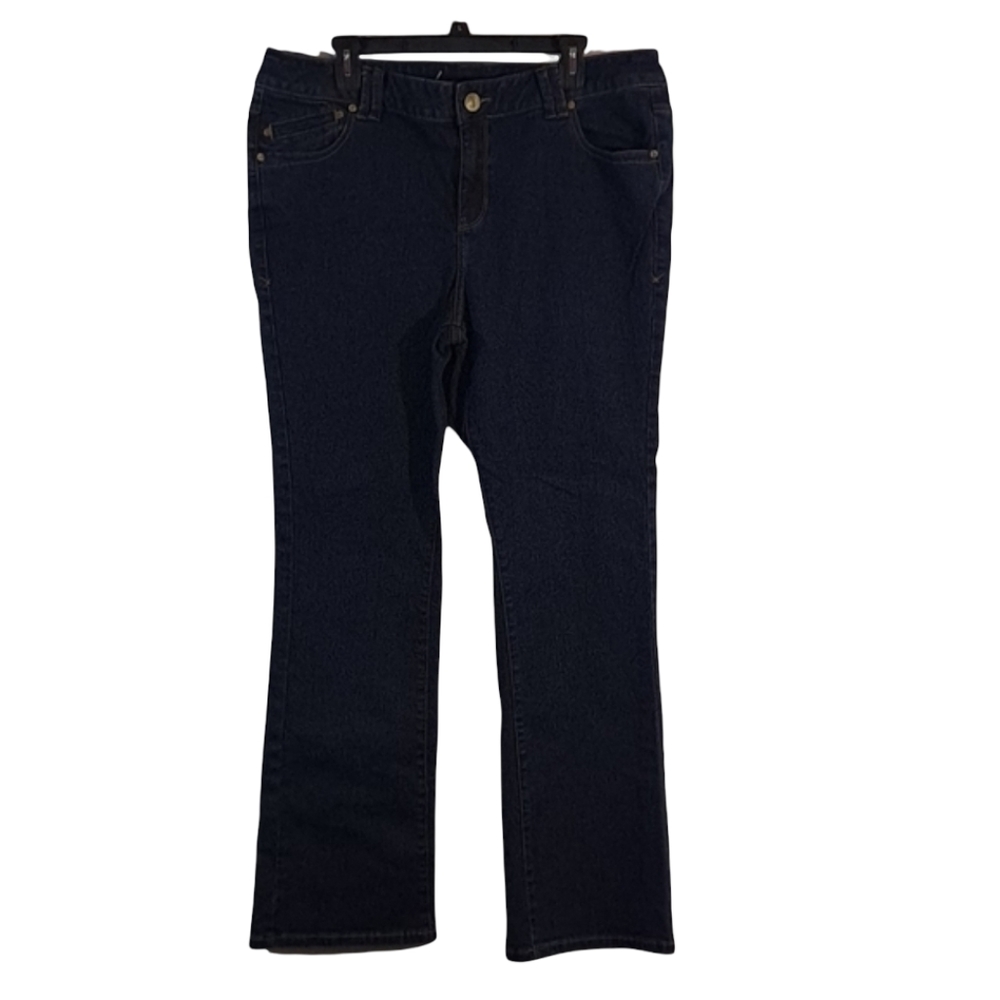 Lane Bryant Straight Slim Boot Genius Fit Jeans